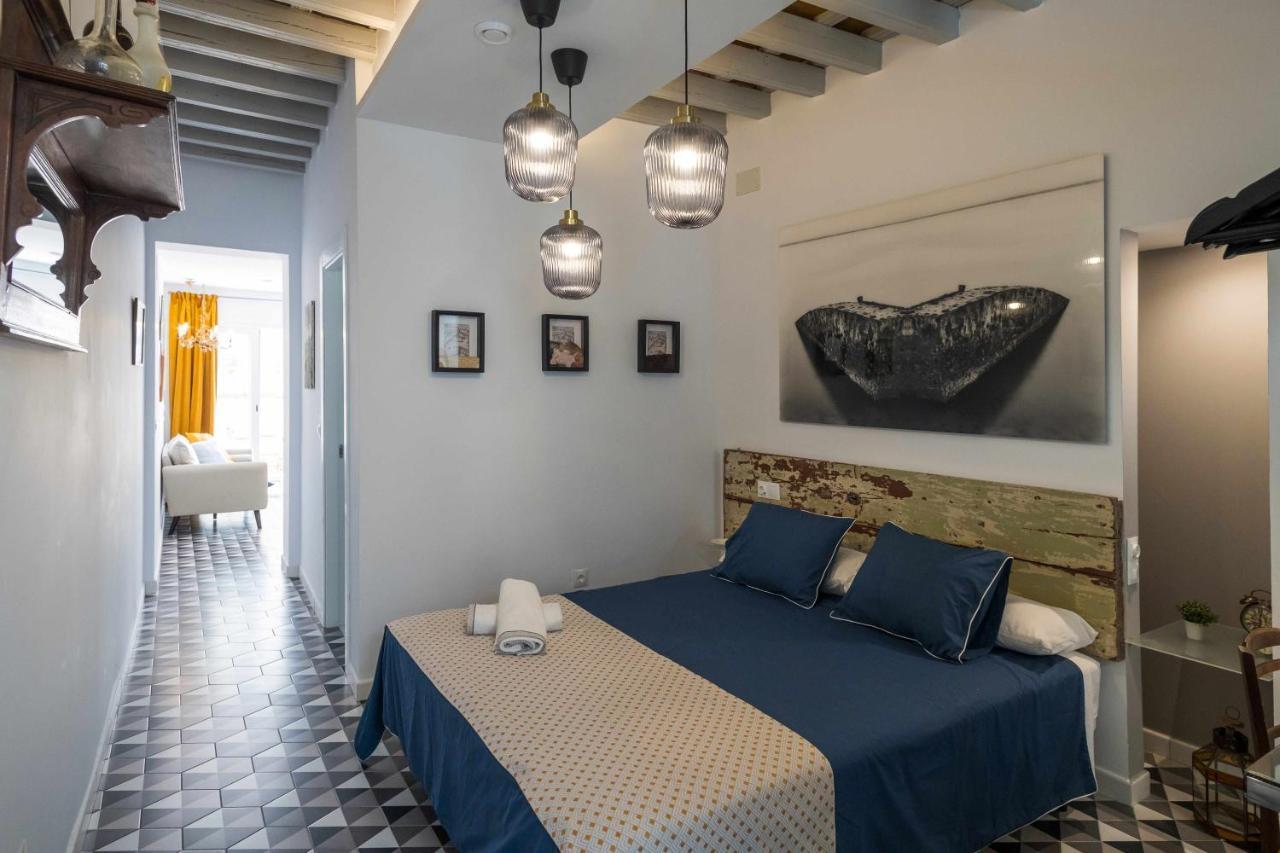 Casa Portus Gaditanus S XVIII Patio Andaluz 엘푸에르토데산타마리아 외부 사진