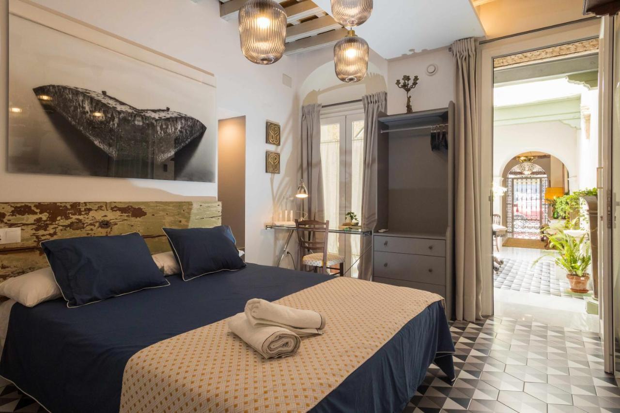 Casa Portus Gaditanus S XVIII Patio Andaluz 엘푸에르토데산타마리아 외부 사진