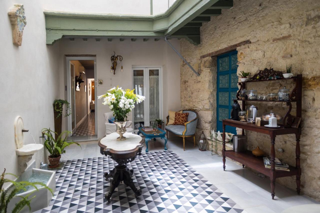 Casa Portus Gaditanus S XVIII Patio Andaluz 엘푸에르토데산타마리아 객실 사진