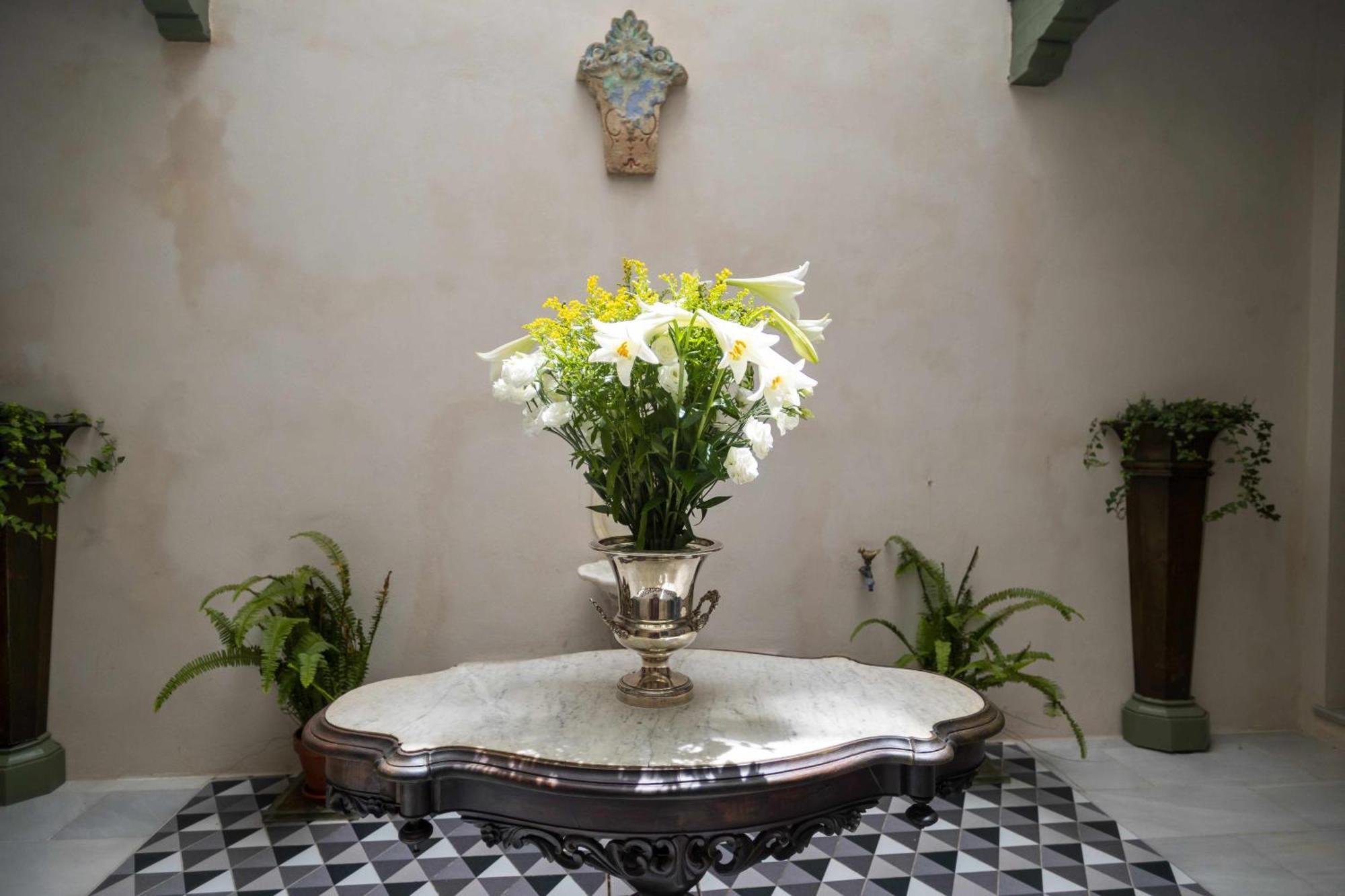 Casa Portus Gaditanus S XVIII Patio Andaluz 엘푸에르토데산타마리아 객실 사진