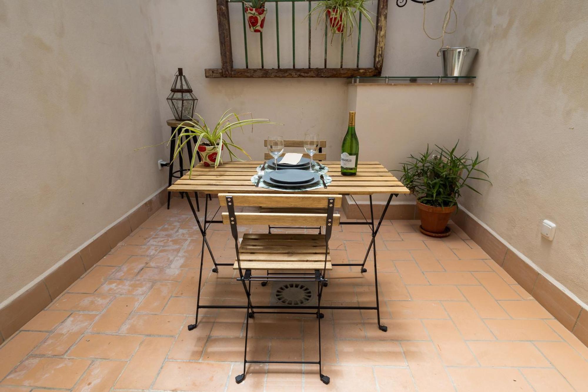 Casa Portus Gaditanus S XVIII Patio Andaluz 엘푸에르토데산타마리아 객실 사진