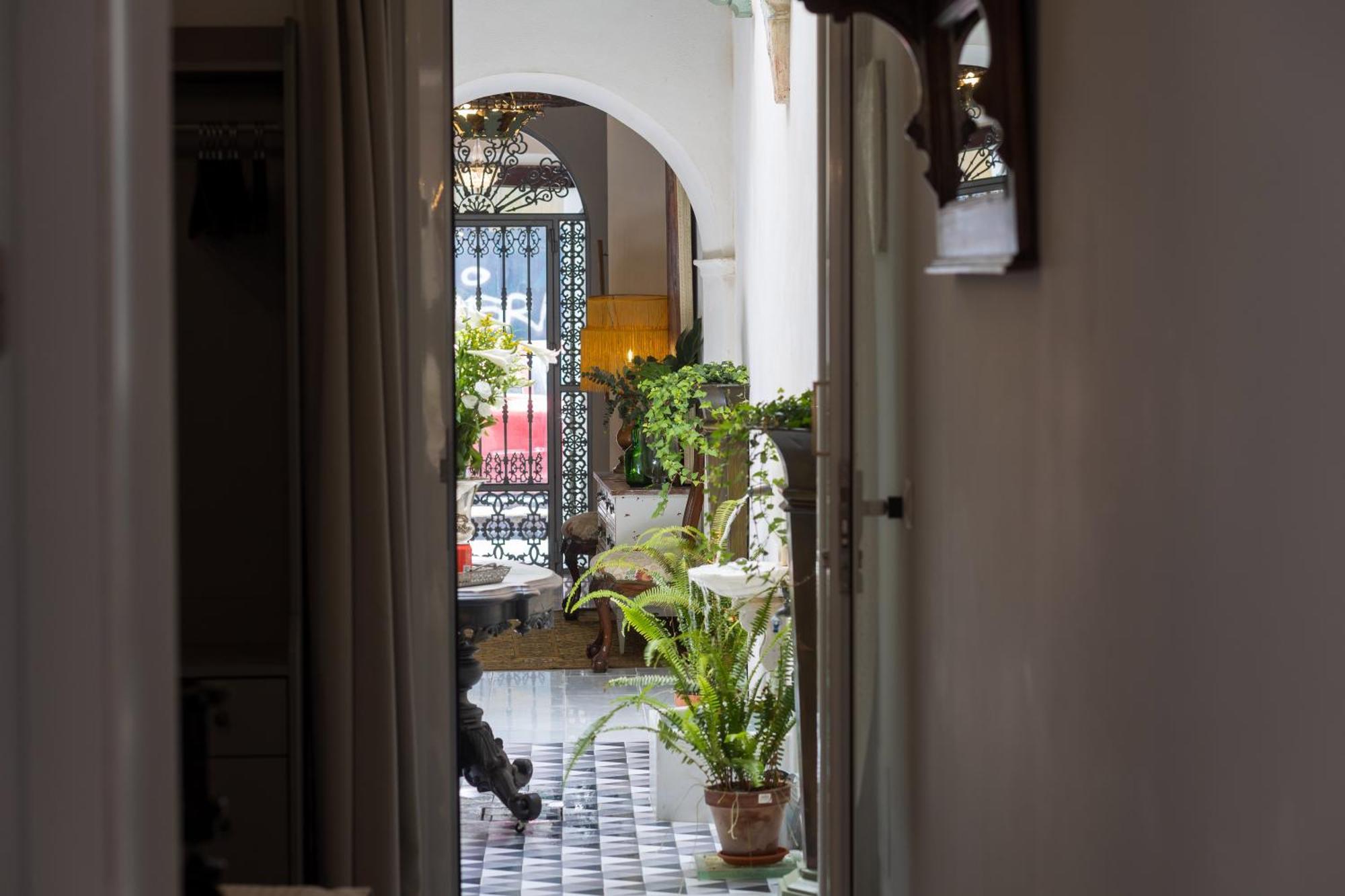 Casa Portus Gaditanus S XVIII Patio Andaluz 엘푸에르토데산타마리아 객실 사진
